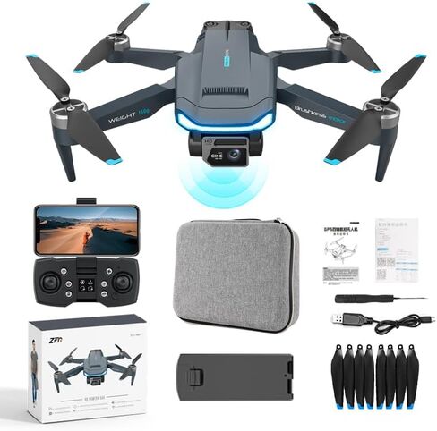 Newly upgraded 2.0 ultra-long range GPS drone for adults,Suitable for adults, one-button control, one-button takeoff/landing, four-side obstacle avoidance, brushless power, 50x zoom zoom, taking perfect photos in one step in Kuwait