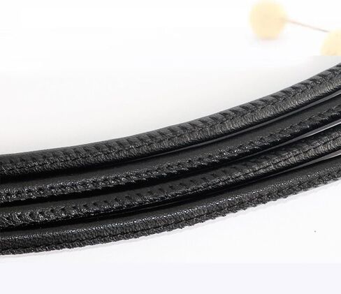 Women Leather Cord String Rope Waist Belt for Dress Knot Belt for Sweater Cardigan Down Coat in Kuwait