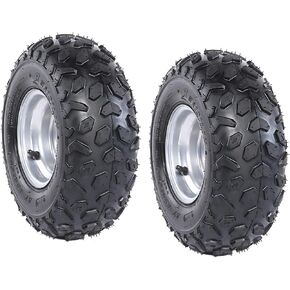 145/70-6 إطار عجلات بلا أنبوبي مع 6 '' حافة لـ ATV go kart utv Quad Bike 4 Wheelers in Kuwait