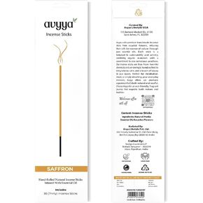 Hand Rolled Incense Sticks, Charcoal-Free, Recycled Flowers – Perfect for Positivity, Aromatherapy, Healing, Yoga, Meditation, Relaxation and Spiritual Vibe. (30, Sandalwood) in Saudi Arabia