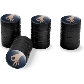 GRAPHICS & MORE The Circle Game Tire Rim Wheel Aluminum Valve Stem Caps in Kuwait