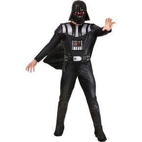 أزياء حرب النجوم Deluxe Deluxe Darth Vader ، أزياء عيد الهالوين - مرخص رسميًا in Saudi Arabia