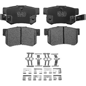 PM Auto Rear Brake Pads For 1991-2007 Honda Accord, 2002-2015 Honda Civic, 11-15 CR-Z, 1997-1999 Acura CL, 2013-2018 ILX, 97-01 Integra, 02-06 RSX, 95-98 TL, 2004-2008 TSX, 07-13 Suzuki SX4, Etc in Saudi Arabia