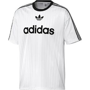 adidas Originals Adicolor Play Soccer Top - Men's (IM9459, White/Black) in Saudi Arabia
