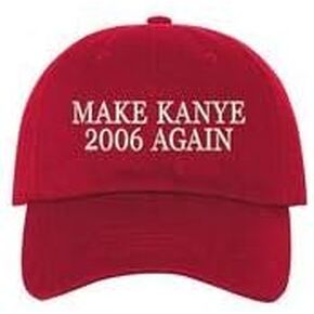 اجعل Kanye 2006 مرة أخرى مطرزة على قبعة البيسبول للجنسين - اجعل Kanye 2006 مرة أخرى Capball Cap in Kuwait