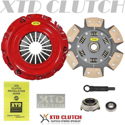 AMC STAGE 3 CERAMIC CLUTCH KIT compatible with 2003 2004 2005 2006 2007 2008 MAZDA 6 2.3L NON TURBO 4CYL in Saudi Arabia