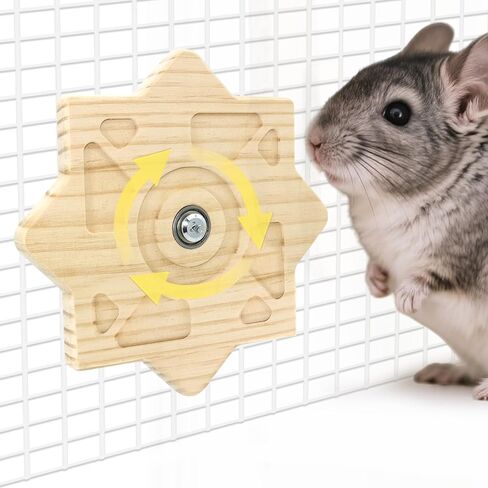 ألعاب Chinchilla Chew Chow الخشبية الطبيعية للأسنان ، ألعاب إثراء شينشيلا التفاعلية ، ألعاب Chinchilla التمارين الرياضية لوقت اللعب ، وعجلة قفص Chinchilla spinner in Kuwait