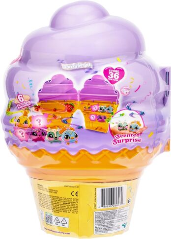 Yum Yumz Twin Pack, Full of Fun and Full of Yum! Add Ingredients & Discover 2 Super-Cute Scented Surprise Plush Pets Inside an Ice Cream Cone You Can Customize - Styles May Vary in Kuwait