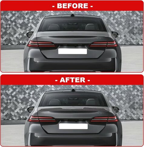Carbon Fiber Printing Rear Trunk Spoiler for BMW 5-Series G60 2024 2025 MP-Style Rear Spoiler Wing ABS Tail Spoiler Wing in Saudi Arabia