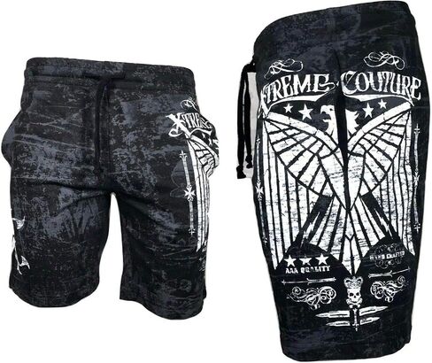 Xtreme Couture Affliction Men Shorts Connect Athletic Fighter MMA Gym S-5XL $54 in Saudi Arabia