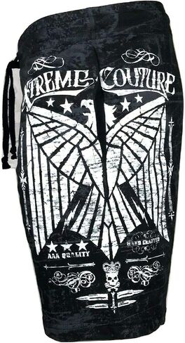 Xtreme Couture Affliction Men Shorts Connect Athletic Fighter MMA Gym S-5XL $54 in Saudi Arabia