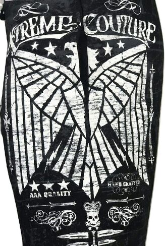 Xtreme Couture Affliction Men Shorts Connect Athletic Fighter MMA Gym S-5XL $54 in Saudi Arabia