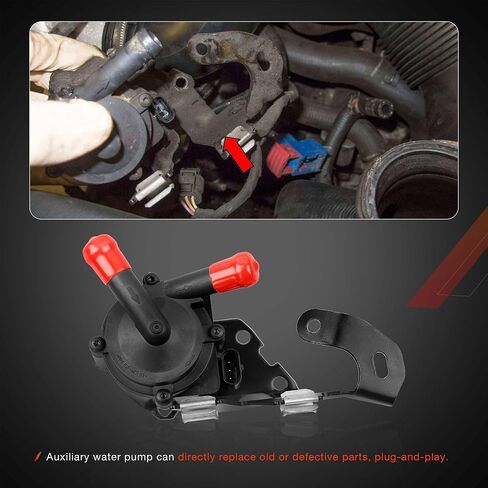 محرك مضخة مياه مساعدة مع قوس- متوافق مع Mini Cooper S R56 R56 R58 R59 R60 R61 ، استبدل رقم 11537630368 41560E in Saudi Arabia