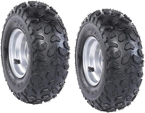 145/70-6 Tubeless Wheel Tire with 6'' Rim for ATV Go Kart UTV Quad Bike 4 Wheelers in Saudi Arabia