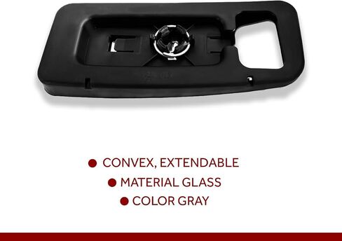 For Mercedes Sprinter Mirror Lower Glass Blind Spot Right Passenger Side 2007 To 2017 in Saudi Arabia