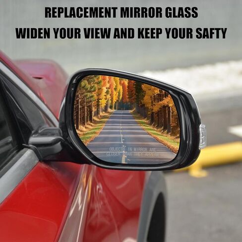 XQSMWF Right Mirror Glass Compatible with Infiniti Q50 2014-2022 Q60 2017-2022 Q70 2014-2019 Q70L 2015-2019 QX30 2017-2018 Replace 96365-4GA3A Passenger Side in Saudi Arabia