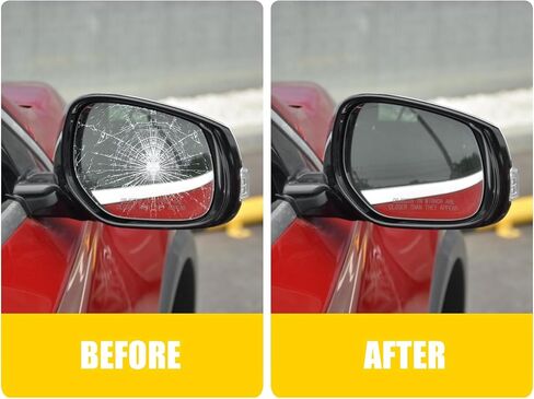 XQSMWF Right Mirror Glass Compatible with Infiniti Q50 2014-2022 Q60 2017-2022 Q70 2014-2019 Q70L 2015-2019 QX30 2017-2018 Replace 96365-4GA3A Passenger Side in Saudi Arabia