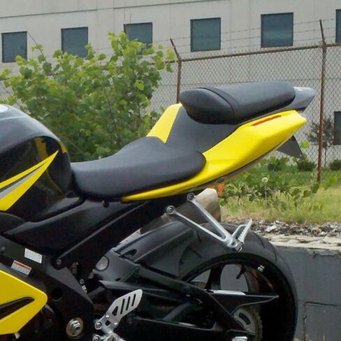 TCMT Driver & Passenger Pillion Seat Fit For Suzuki GSXR 1000 GSXR1000 05-2006 Black in Saudi Arabia