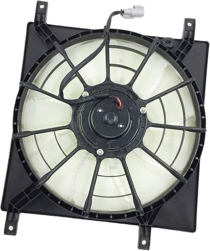 PartsFlow AC Condenser Cooling Fan Assembly for 2007-2013 Suzuki SX4 for 2012 Suzuki SX4 Crossover 621-371 in Saudi Arabia
