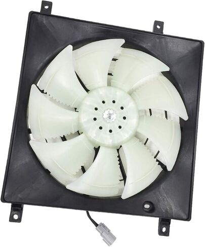 PartsFlow AC Condenser Cooling Fan Assembly for 2007-2013 Suzuki SX4 for 2012 Suzuki SX4 Crossover 621-371 in Saudi Arabia