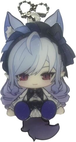 TaiCy Anime Character Keychain - Acrylic, Moveable Tail & Ears,Durable & Lightweight Anime Keychains in Kuwait