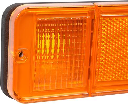 HECASA Amber Lens Front Side Marker Lights for 1968-1972 Chevy/GMC Trucks & Suburban, Replacement for CT26712/0849522, 2-Pack (Driver & Passenger Side) in Saudi Arabia