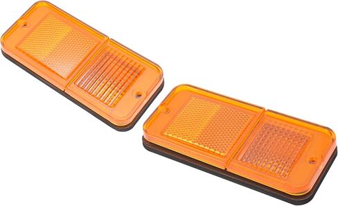HECASA Amber Lens Front Side Marker Lights for 1968-1972 Chevy/GMC Trucks & Suburban, Replacement for CT26712/0849522, 2-Pack (Driver & Passenger Side) in Saudi Arabia