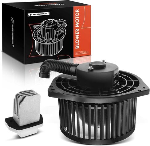 A-Premium HVAC Heater Blower Motor ومقاوم المقاوم متوافق مع سيارات نيسان-Titan XD 2016-2019 ، NV1500 2012-2014 ، NV2500 2012-2021-الجانب الأمامي ، مجموعة 2-PC ، استبدل# 272201pa0a in Saudi Arabia