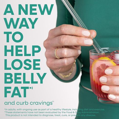 Nature’s Way Weight Manager Drink Mix, Helps Manage Cravings & Promotes Abdominal Fat Loss‡, with Clinically Studied Ingredients, Plant-Based Fiber, No Sugar Added, Mixed Fruit Flavored, 30 Packets in Saudi Arabia