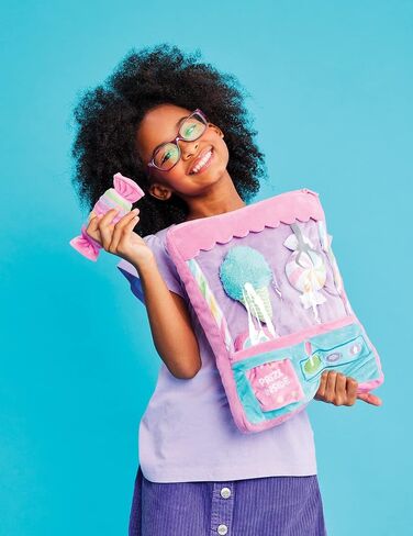 iscream Sweet Surprise Claw Machine Fleece 5-Piece Play Pillow Set with Embroidered Accents in Kuwait