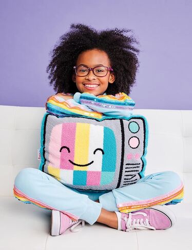 iscream Sweet Surprise Claw Machine Fleece 5-Piece Play Pillow Set with Embroidered Accents in Kuwait