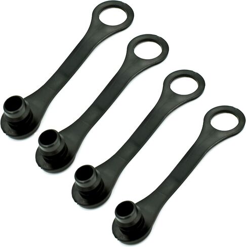 HD Switch - 4 Pack - M85099 Hydraulic Fitting Coupler Port Male Plug Cap Cover Set for Female AM102487 fits John Deere 140 300 312 314 316 317 322 330 400 425 & Many More Tractor Loaders & Attachments in Saudi Arabia