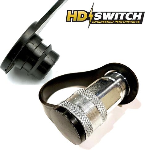 HD Switch - 4 Pack - M85099 Hydraulic Fitting Coupler Port Male Plug Cap Cover Set for Female AM102487 fits John Deere 140 300 312 314 316 317 322 330 400 425 & Many More Tractor Loaders & Attachments in Saudi Arabia