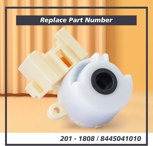 201-1808 Ignition Starter Switch Replacemen for Lexus LS400 SC400 1995-2000 for Toyota 4Runner 1996-2000 for Avalon 1995-1999 for Rav4 1996-2000 for Tacoma 1995-2004 Replace 8445041010 in Saudi Arabia