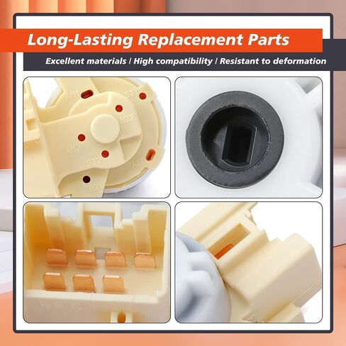201-1808 Ignition Starter Switch Replacemen for Lexus LS400 SC400 1995-2000 for Toyota 4Runner 1996-2000 for Avalon 1995-1999 for Rav4 1996-2000 for Tacoma 1995-2004 Replace 8445041010 in Saudi Arabia