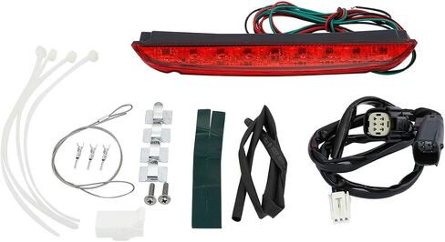 Green-L Air Wing Luggage Rack LED Tail Light Fit for Harley Touring Road King Glide Street Glide Electra Glide 2014-2024 in Saudi Arabia