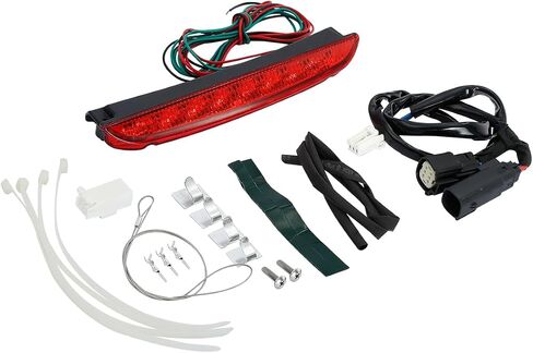 Green-L Air Wing Luggage Rack LED Tail Light Fit for Harley Touring Road King Glide Street Glide Electra Glide 2014-2024 in Saudi Arabia