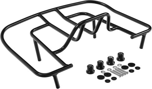 XMT-MOTO Tourbox Mounting Luggage Rack for Honda GL1800 Goldwing 1800 2001-2017,Black in Saudi Arabia