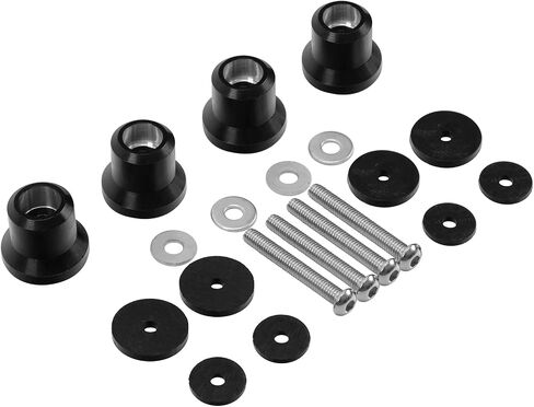 XMT-MOTO Tourbox Mounting Luggage Rack for Honda GL1800 Goldwing 1800 2001-2017,Black in Saudi Arabia