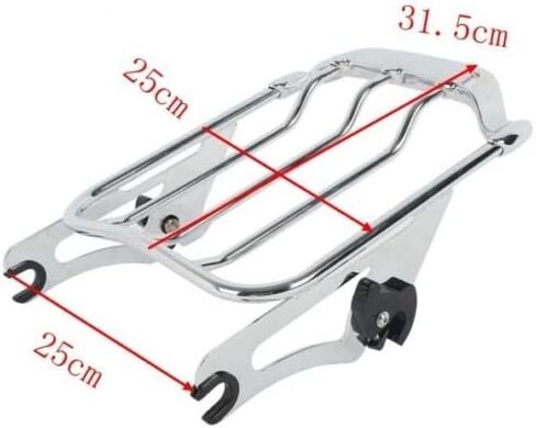 Green-L Air Wing 2 Up Luggage Rack Fit for Harley Touring Electra Road Street Glide 2009-2025 in Saudi Arabia