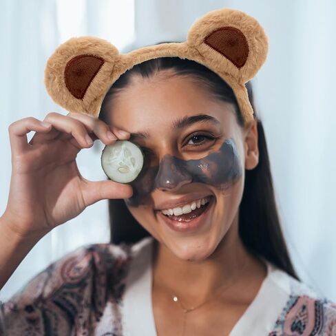 Semato Animal Ears Headband Cute Halloween Costume Headwear Face Wash Headband Head Wear Fashion Hairband in Kuwait