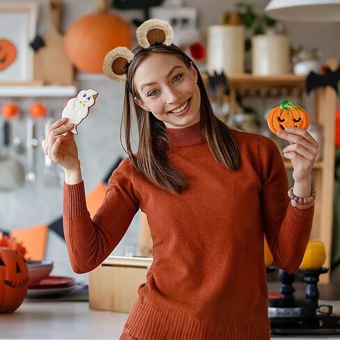 Semato Animal Ears Headband Cute Halloween Costume Headwear Face Wash Headband Head Wear Fashion Hairband in Kuwait