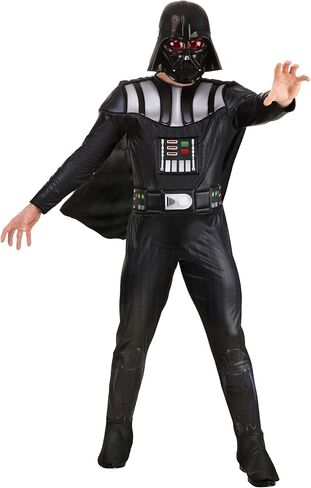STAR WARS Deluxe Adult Darth Vader Costume, Mens Halloween Costumes - Officially Licensed in Saudi Arabia