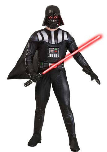 STAR WARS Deluxe Adult Darth Vader Costume, Mens Halloween Costumes - Officially Licensed in Saudi Arabia
