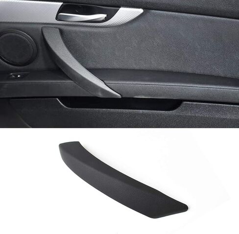 Jaronx for BMW Z4 Door Handle الغطاء الخارجي ، لوحة مقبض الباب الجانبية للركاب استبدال الغطاء الخارجي لـ BMW Z4 E89 18I/20i/23i/28i/30i/35i/35is ، Roadster ، 2008-2016 (Black) in Kuwait