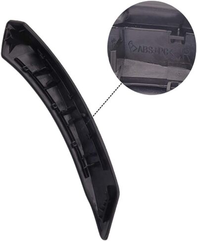 Jaronx for BMW Z4 Door Handle الغطاء الخارجي ، لوحة مقبض الباب الجانبية للركاب استبدال الغطاء الخارجي لـ BMW Z4 E89 18I/20i/23i/28i/30i/35i/35is ، Roadster ، 2008-2016 (Black) in Kuwait