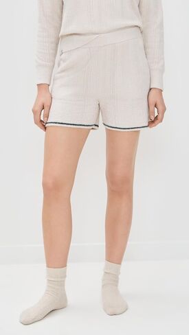 Barefoot Dreams Women's CCL Pointelle Shorts in Saudi Arabia