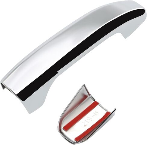 Chrome Triple Plated 4 Door Handle Cover متوافق مع 2020 2021 Sierra Silverado 1500 ، 2500 ، 3500 ، HD Truct in Saudi Arabia