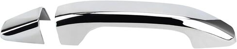 Chrome Triple Plated 4 Door Handle Cover متوافق مع 2020 2021 Sierra Silverado 1500 ، 2500 ، 3500 ، HD Truct in Saudi Arabia