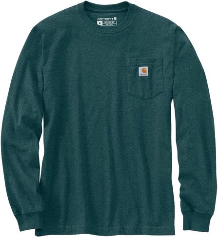 Carhartt Men's Relaxed Fit Heavyweight Long-Sleeve Mountain Graphic T-Shirt in Saudi Arabia
